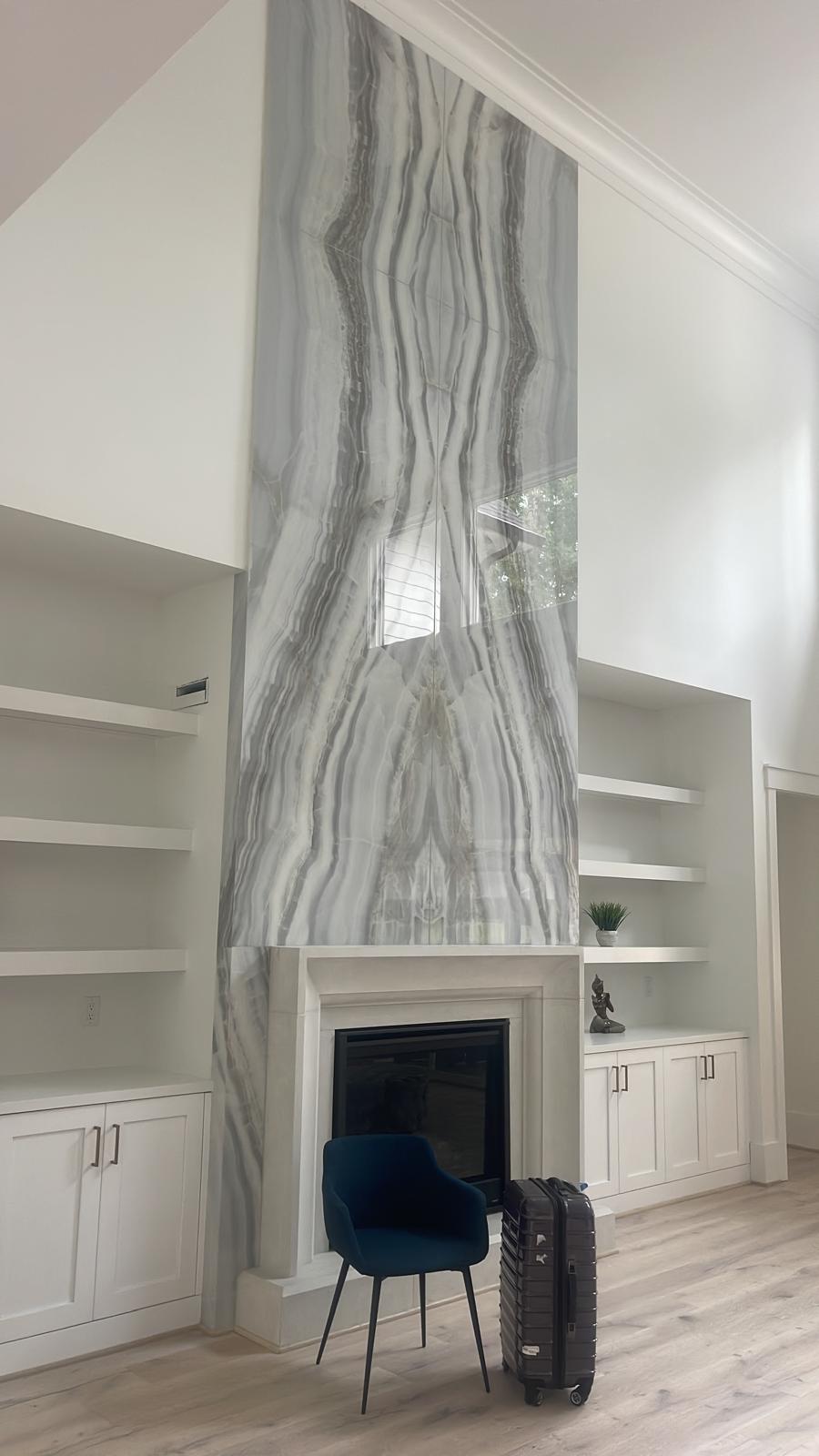 Fireplace mantel